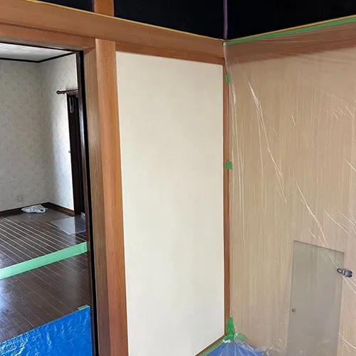 泉南市 K様邸 内装塗り替え